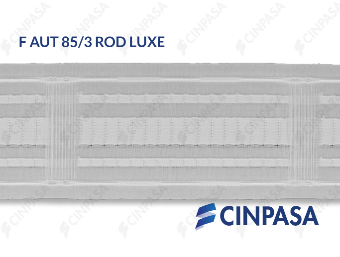  Automatic pencil pleat tape with filament loops for rods 